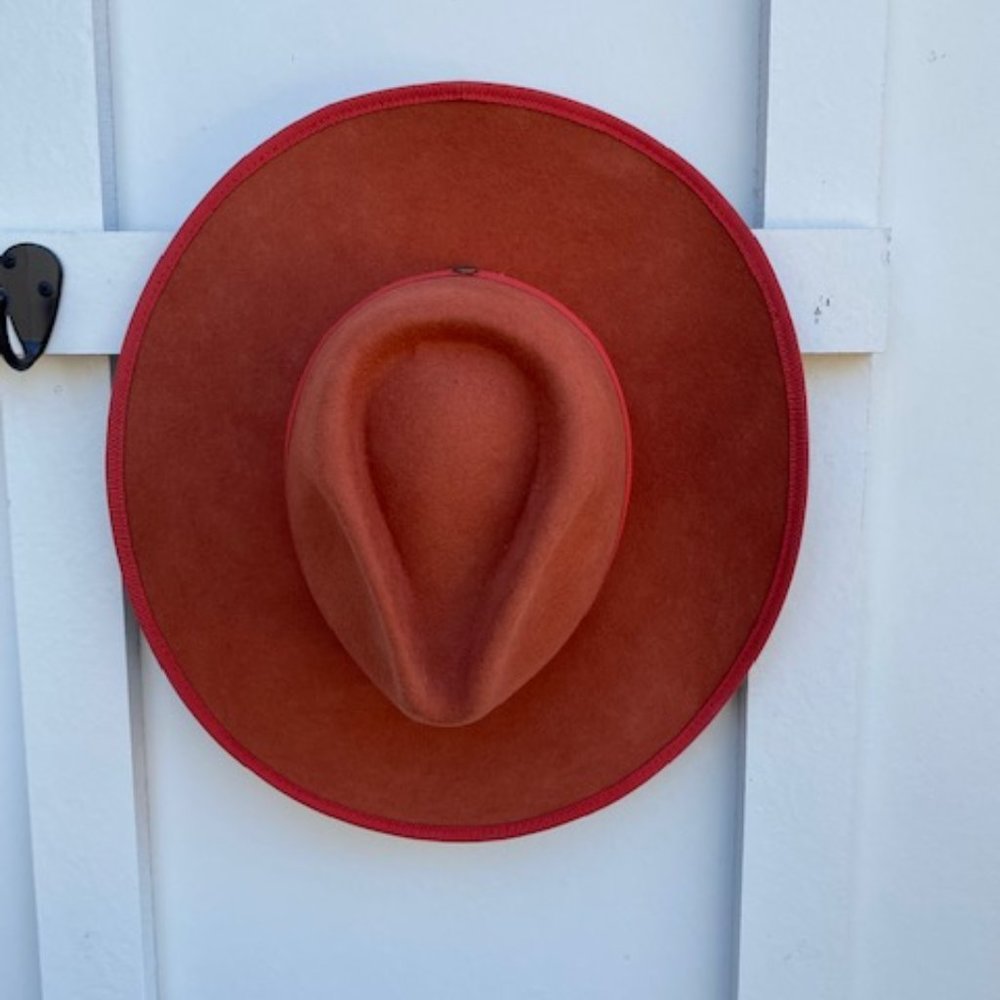 Flat Western Hat